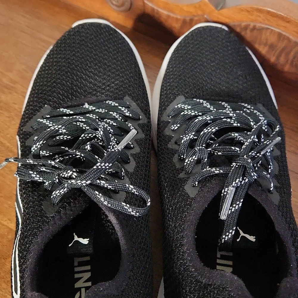 Puma, G-Nite, Sz 10,  Sneakers With Black & White Laces & Cushion Soles - Picture 3 of 8